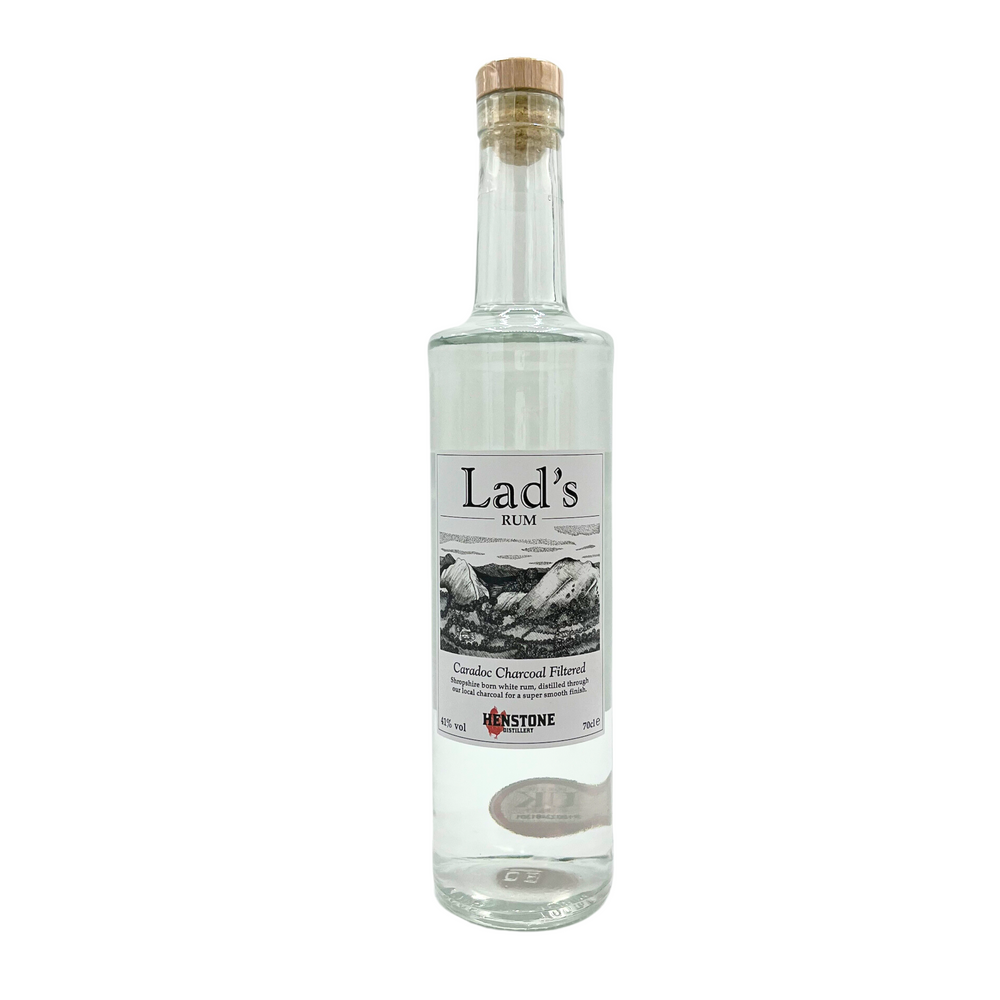 
            
                Load image into Gallery viewer, Shropshire Lad&amp;#39;s Caradoc Charcoal Filtered White Rum
            
        