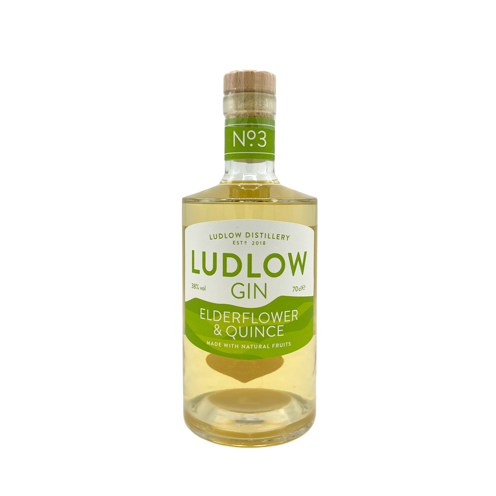 Ludlow Fruit Gin No.3 Elderflower & Quince