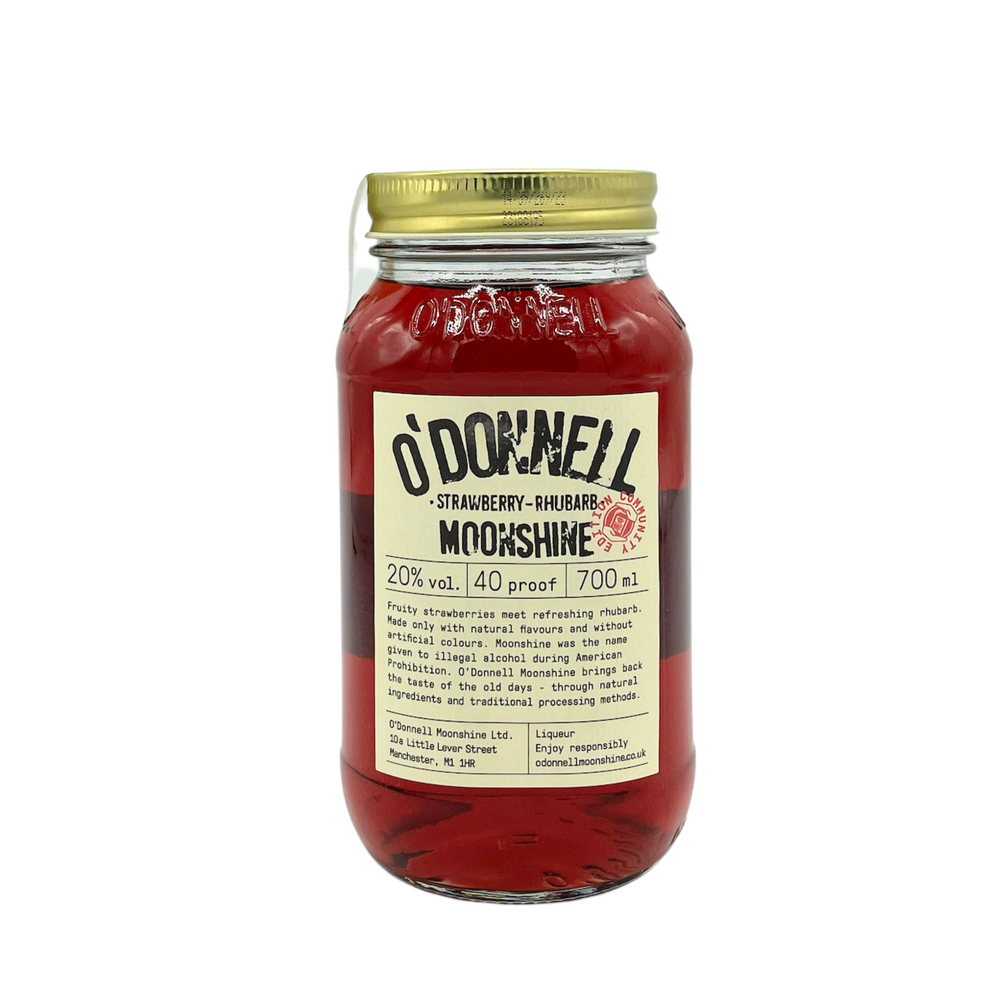 O'Donnell Moonshine Strawberry & Rhubarb 700ml