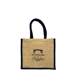 M&F Small Jute bag for 6 Bottles