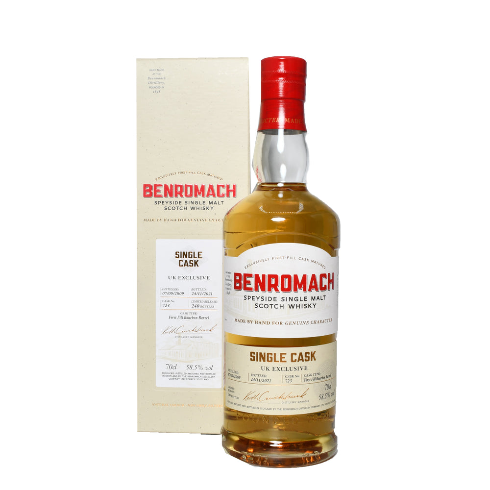 Benromach 12 Year Old 2009 single cask #723