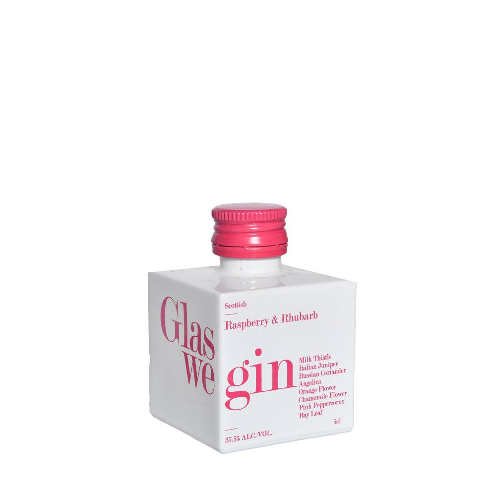Glaswegin Raspberry & Rhubarb gin 5cl