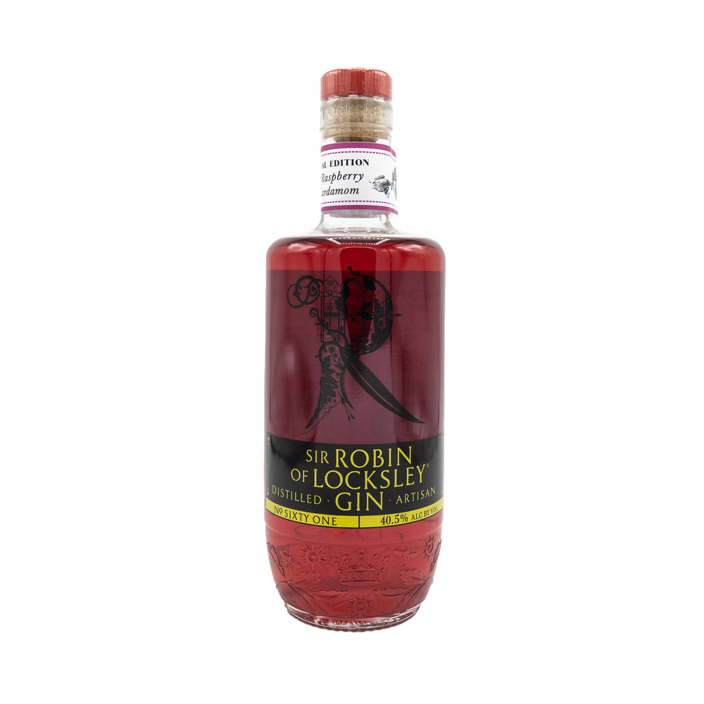 
            
                Load image into Gallery viewer, Sir Robin of Locksley Real Raspberry &amp;amp; Cardamom Infused Gin
            
        