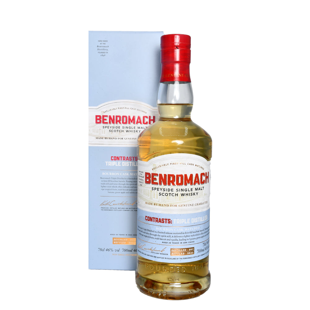 
            
                Load image into Gallery viewer, Benromach Triple Distilled  2011
            
        